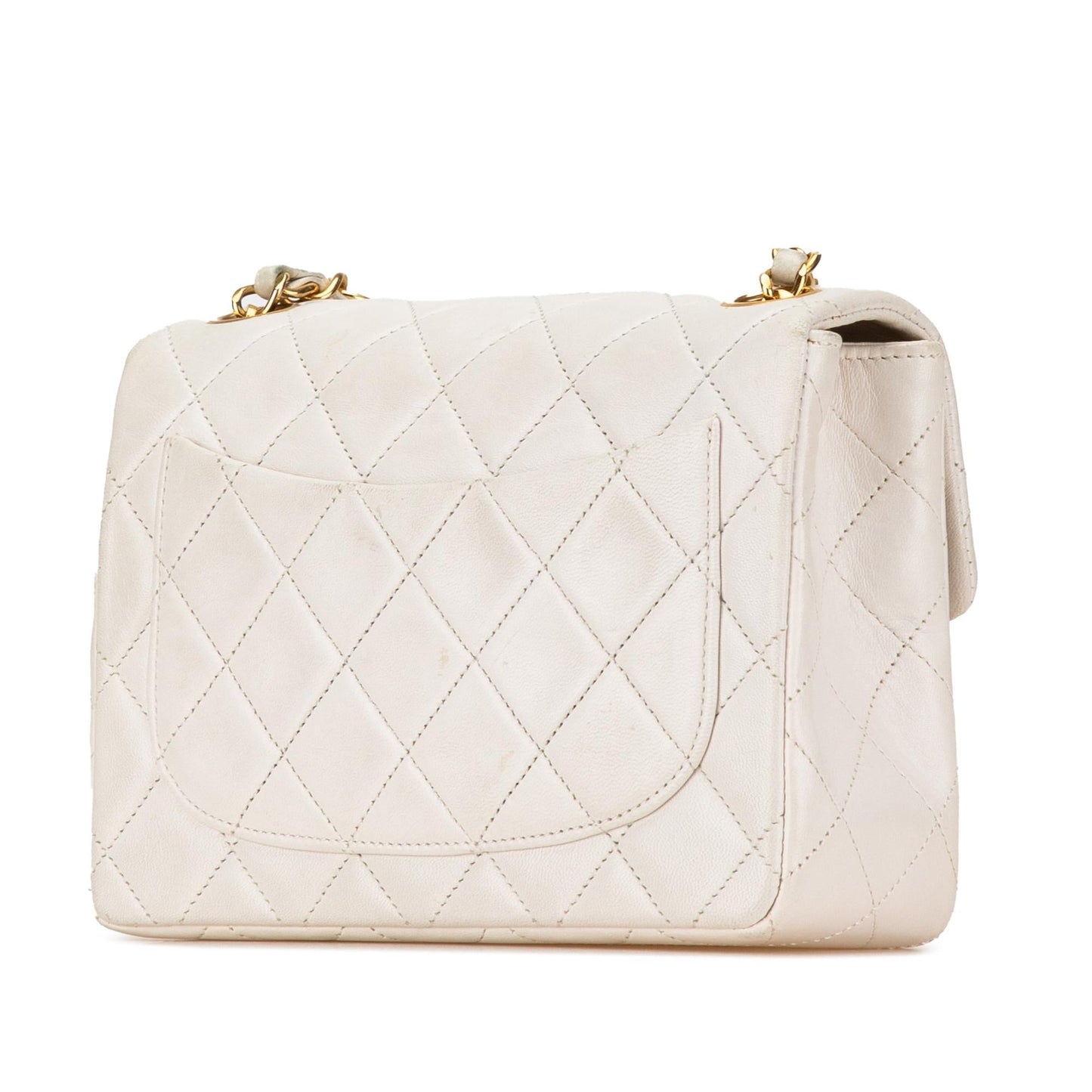 Chanel Mini Square Classic Lambskin Single Flap Crossbody