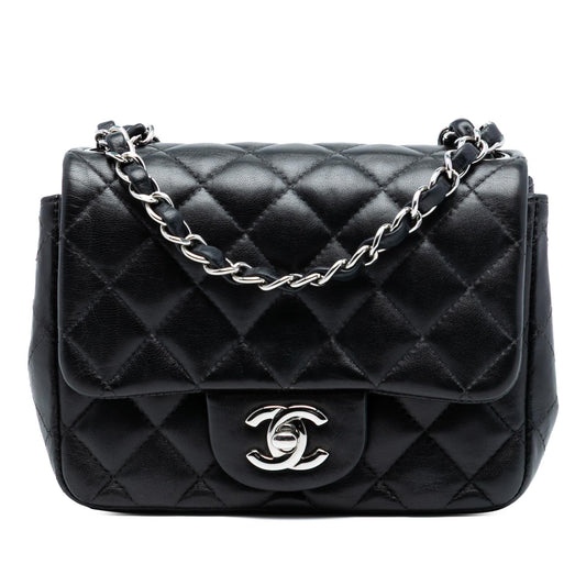 Chanel Mini Square Classic Lambskin Single Flap