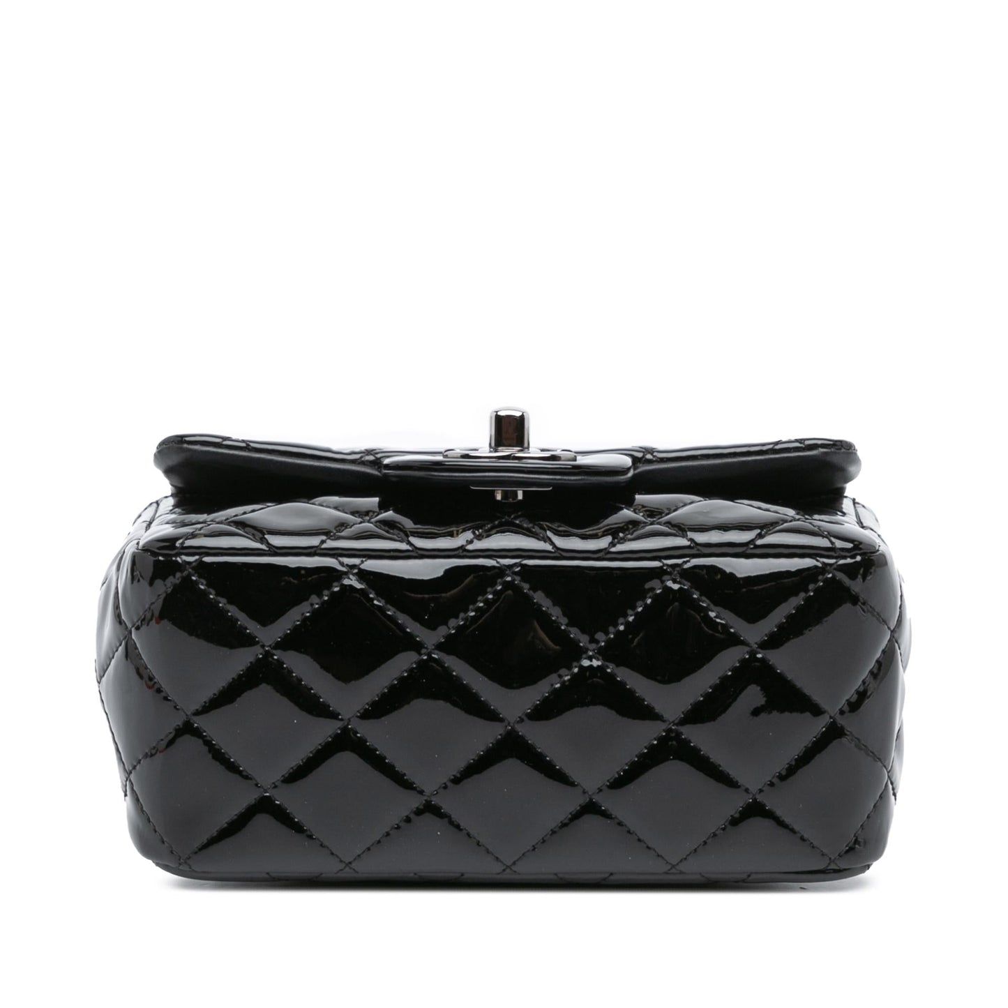 Chanel Mini Square Classic Patent Single Flap