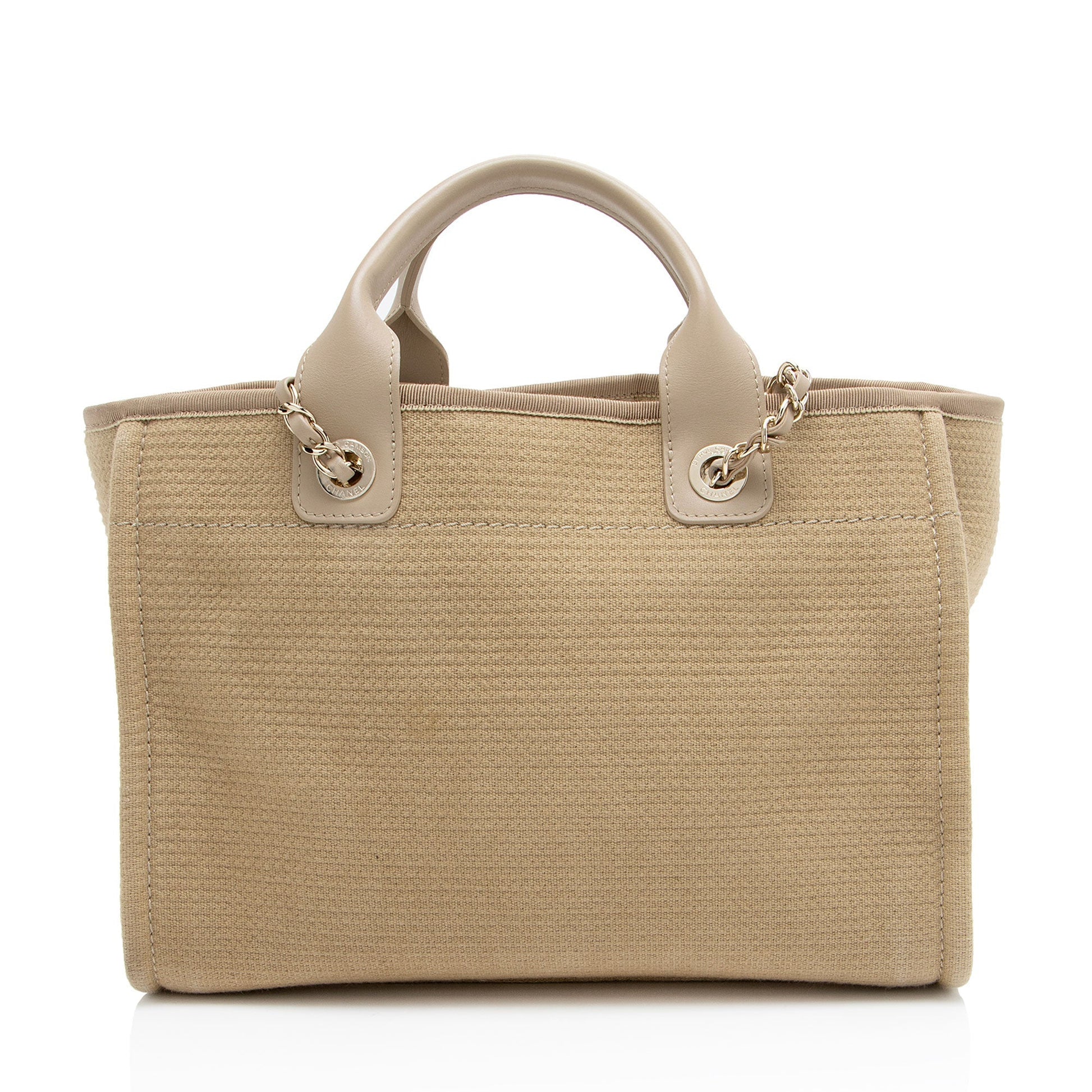 Chanel Mixed Fibers Deauville Small Tote