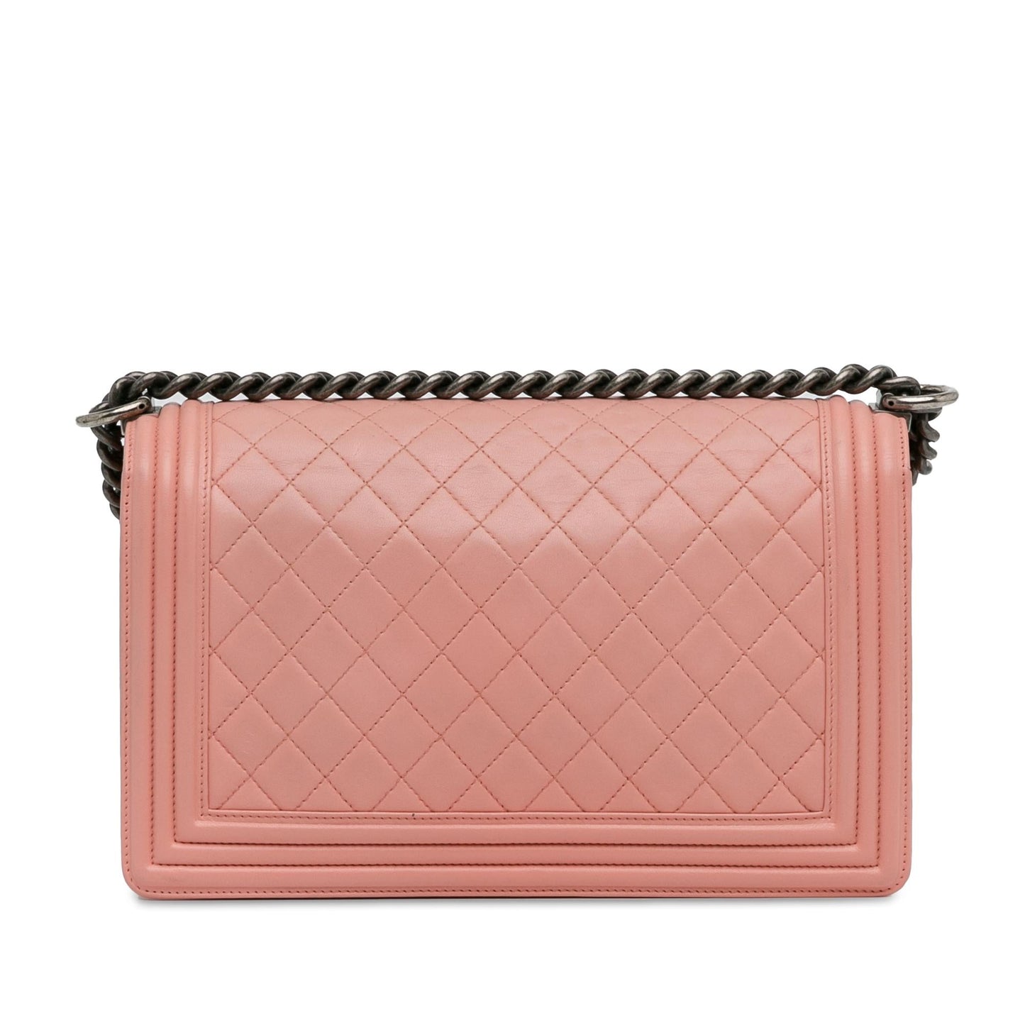 Chanel New Medium Lambskin Boy Flap (SHG-E3e9vY) Crossbody