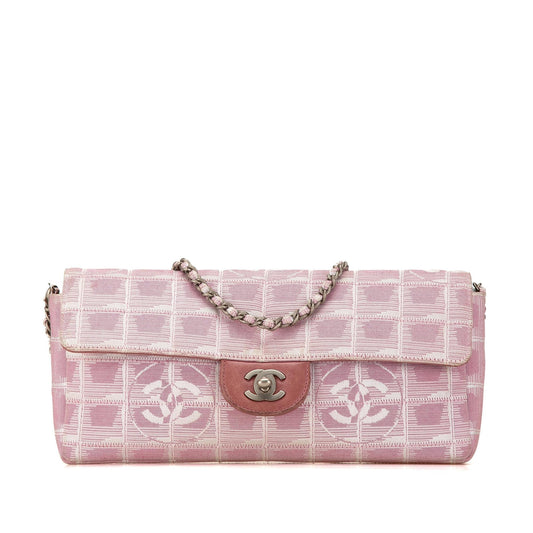 Chanel New Travel Line East West Flap (SHG-SJ61Ky) Shoulder Bag