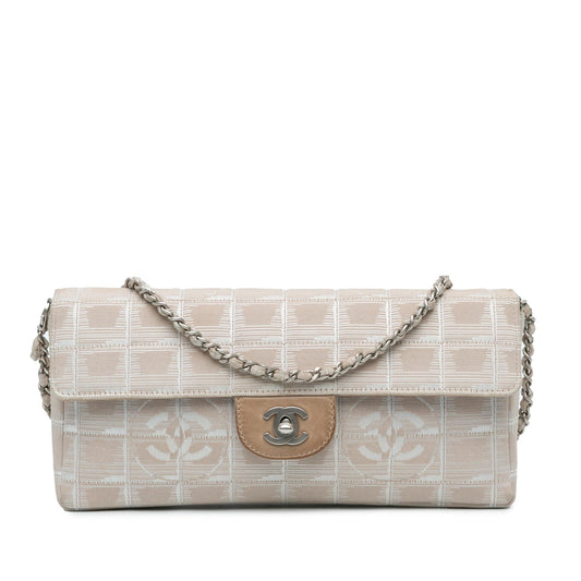 Chanel New Travel Line East West Flap (SHG-rUDTuy) Shoulder Bag