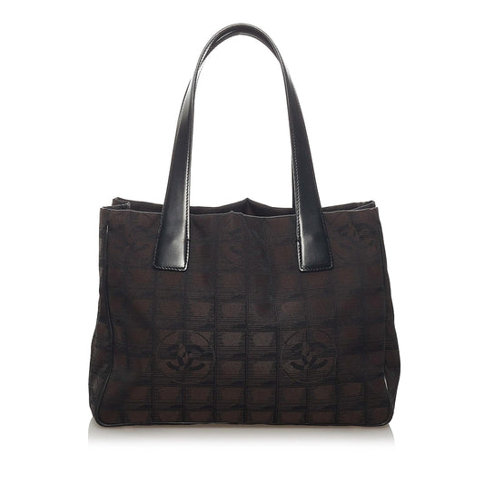 Chanel New Travel Line Nylon Handbag (SHG-28981)