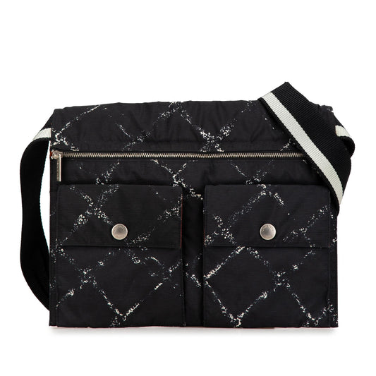 Chanel Old Travel Line Nylon Belt Bag