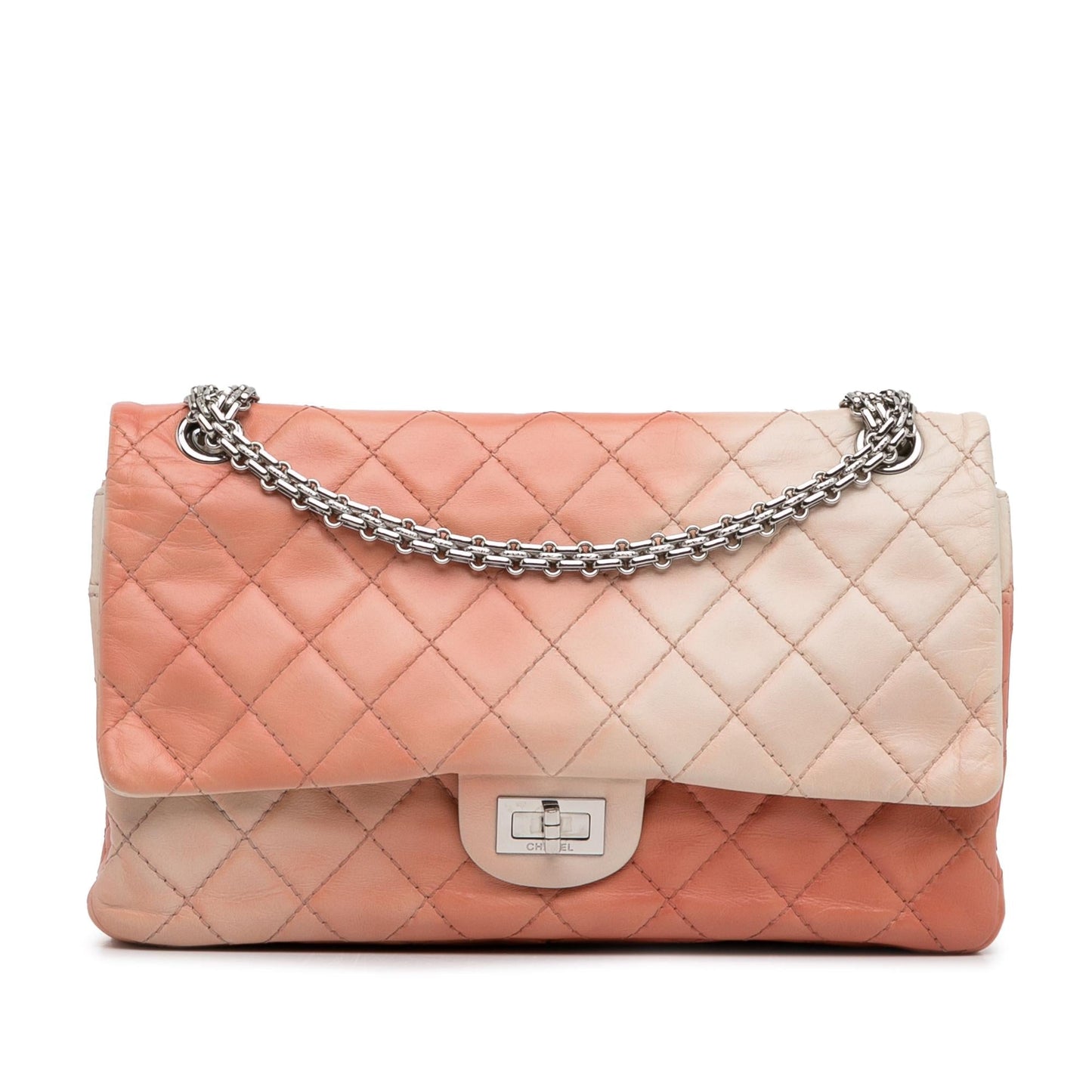 Chanel Ombre Reissue 225 Double Flap (SHG-gyHNry) Shoulder Bag
