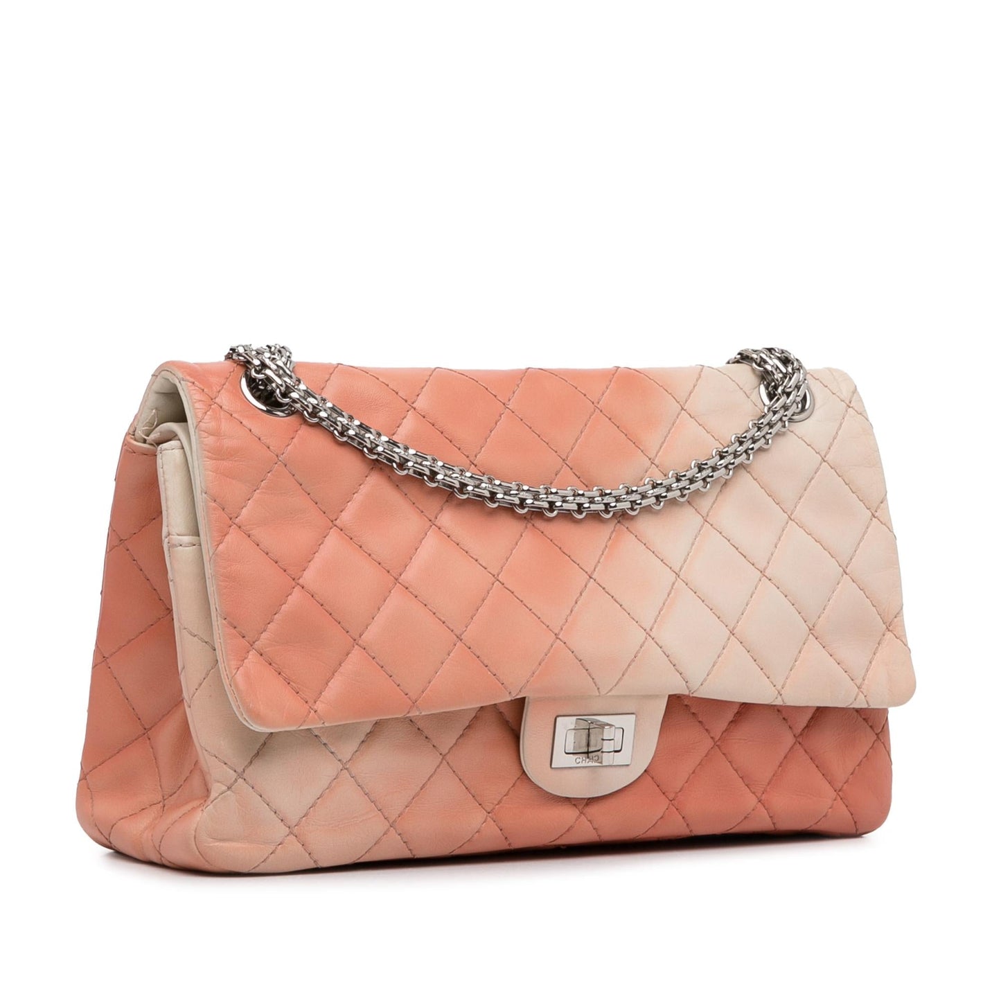 Chanel Ombre Reissue 225 Double Flap (SHG-gyHNry) Shoulder Bag