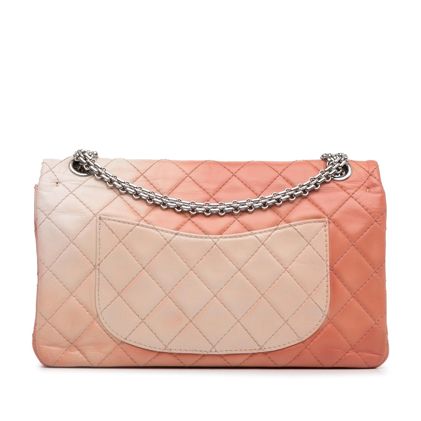 Chanel Ombre Reissue 225 Double Flap Shoulder Bag