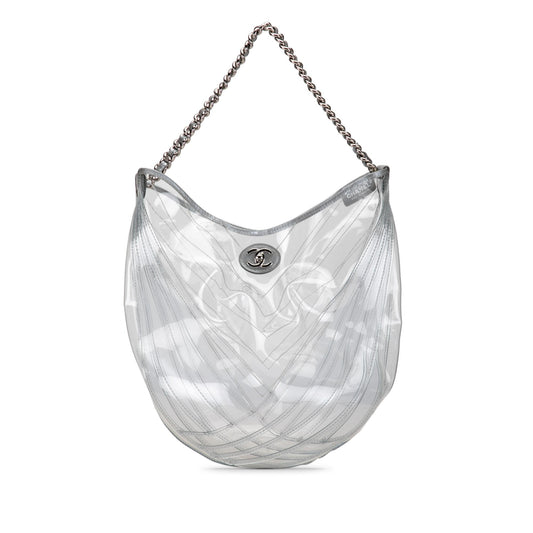 Chanel PVC Droplet Hobo (SHG-CPgCFr) Shoulder Bag