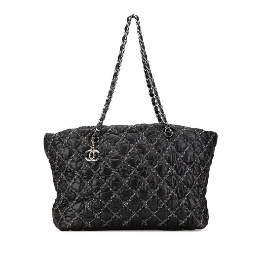 Chanel Paris-Byzance Tweed On Stitch Shoulder Bag