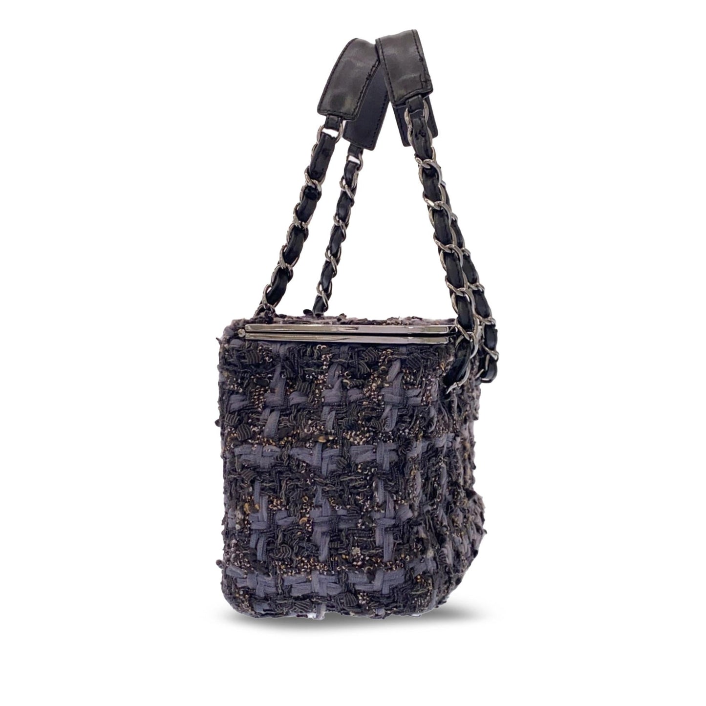 Chanel - Tweed Box Bag (SHG-7FxkBw)