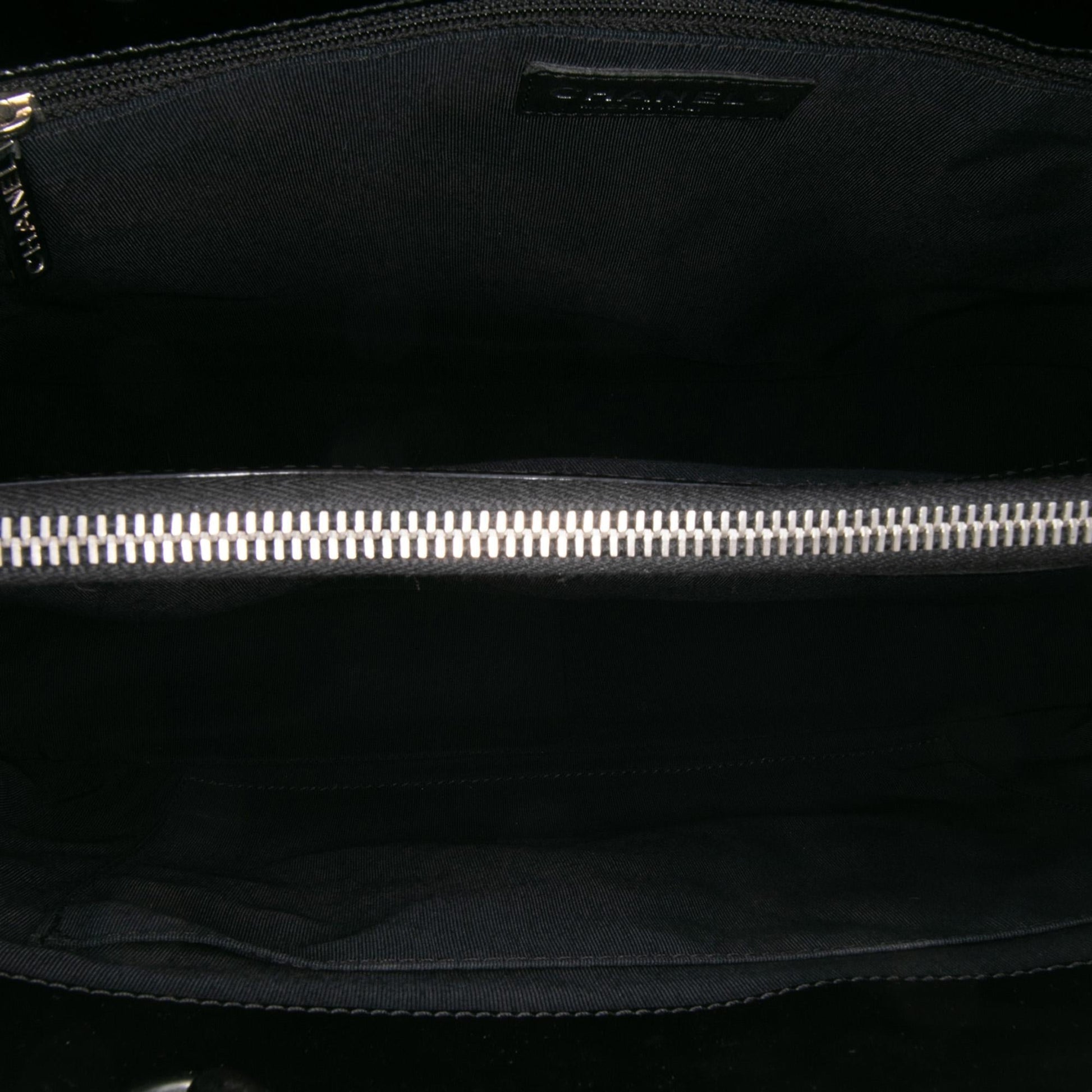 Chanel Patent Grand Shopping Tote