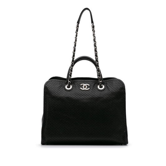Chanel Perforated Calfskin Up In The Air Tote