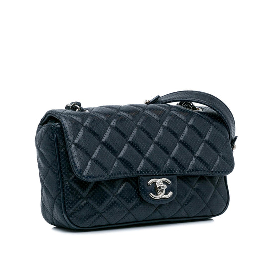 Chanel Perforated Classic Mini Rectangular Flap Shoulder Bag