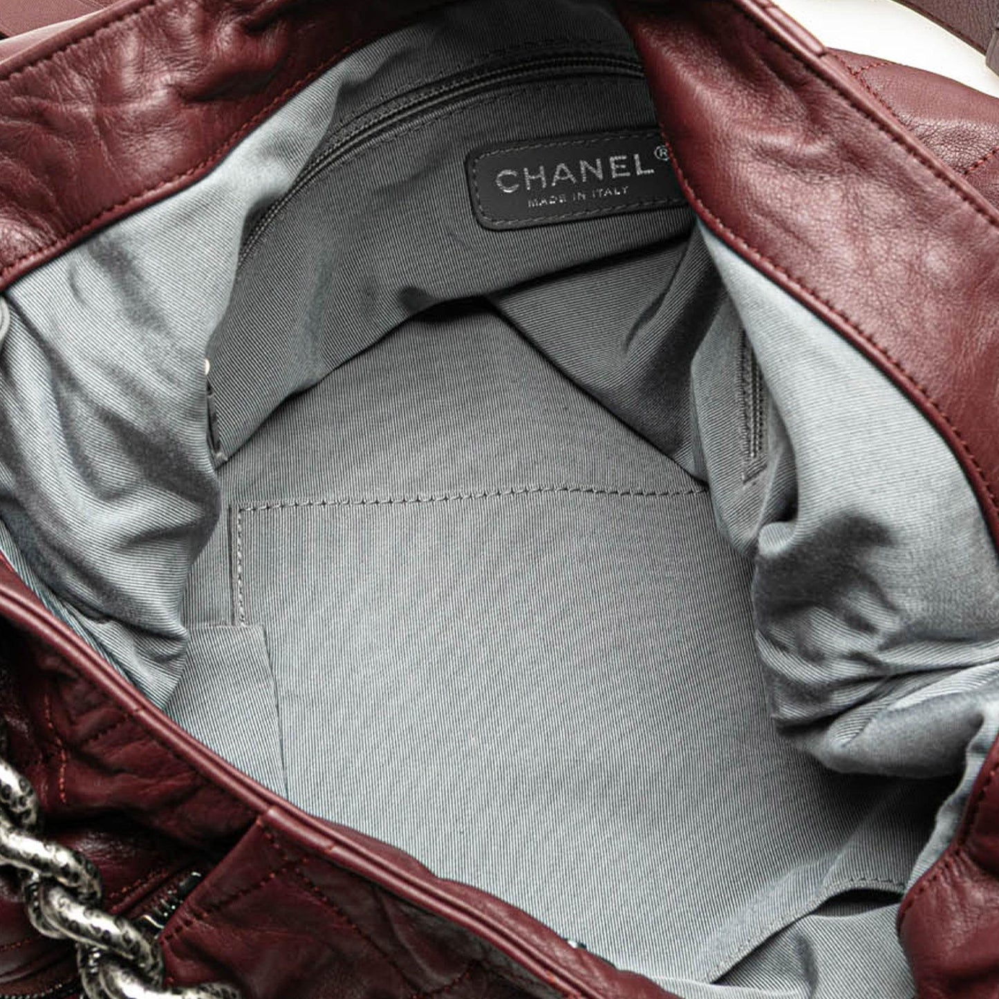 Chanel Quilted Calfskin Coco Pleats Hobo Shoulder Bag