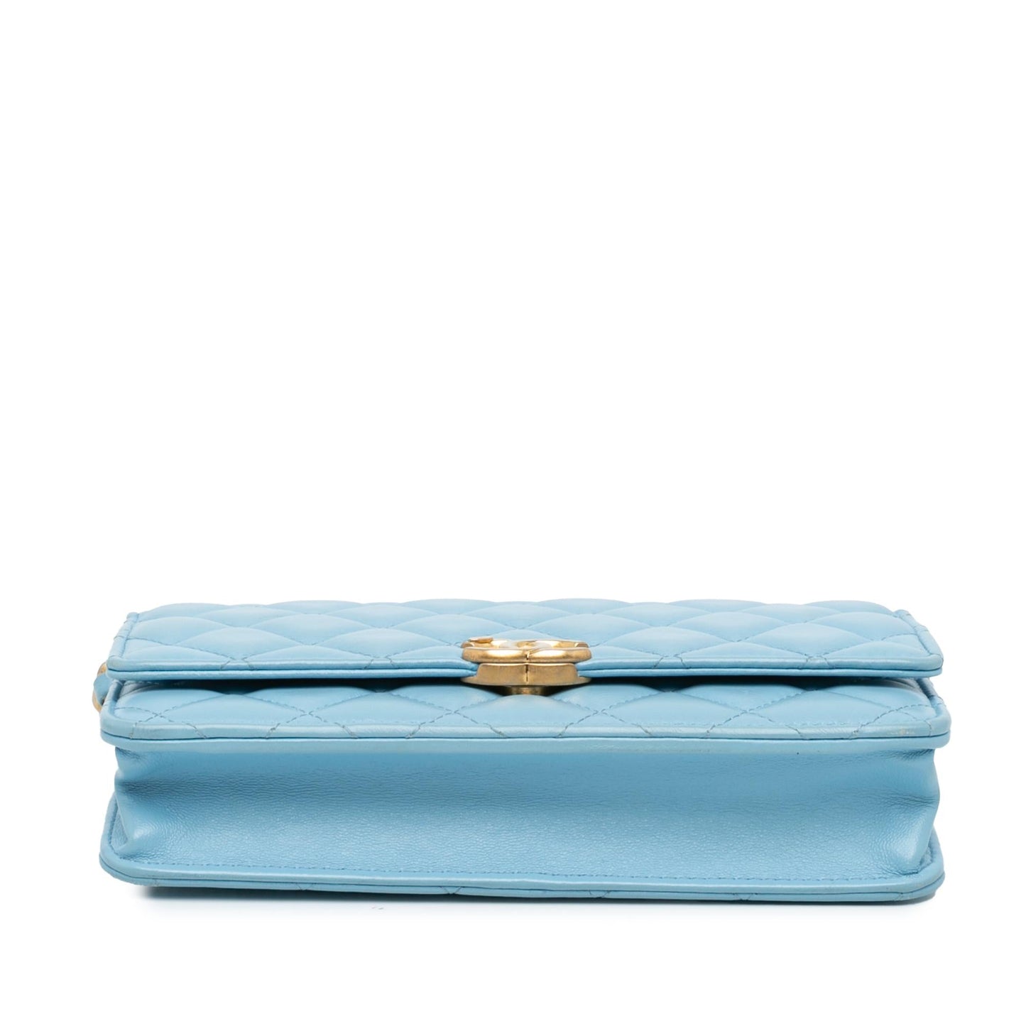 Chanel Quilted Lambskin Candy Chain Wallet on Chain Crossbody