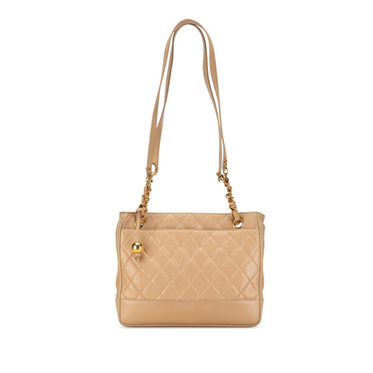 Chanel Quilted Lambskin Shoulder Bag (SHG-EePiPS)