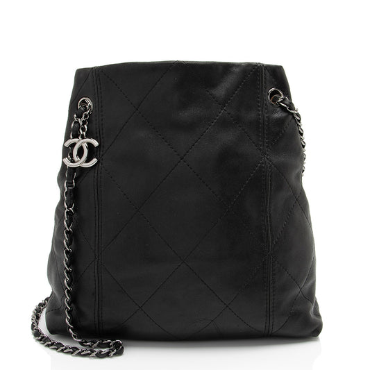 Chanel Quilted Lambskin Soft Touch Shoulder Bag