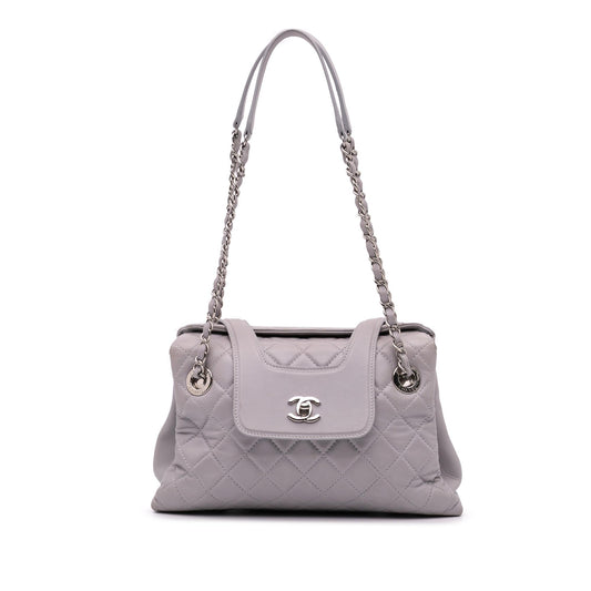 Chanel Quilted Lambskin x3 Accordion Tote