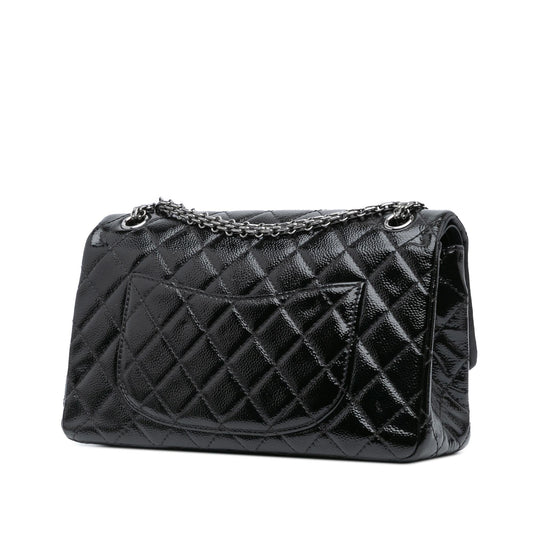 Chanel Quilted Patent Caviar 2.55 Reissue Flap 226 Shoulder Bag