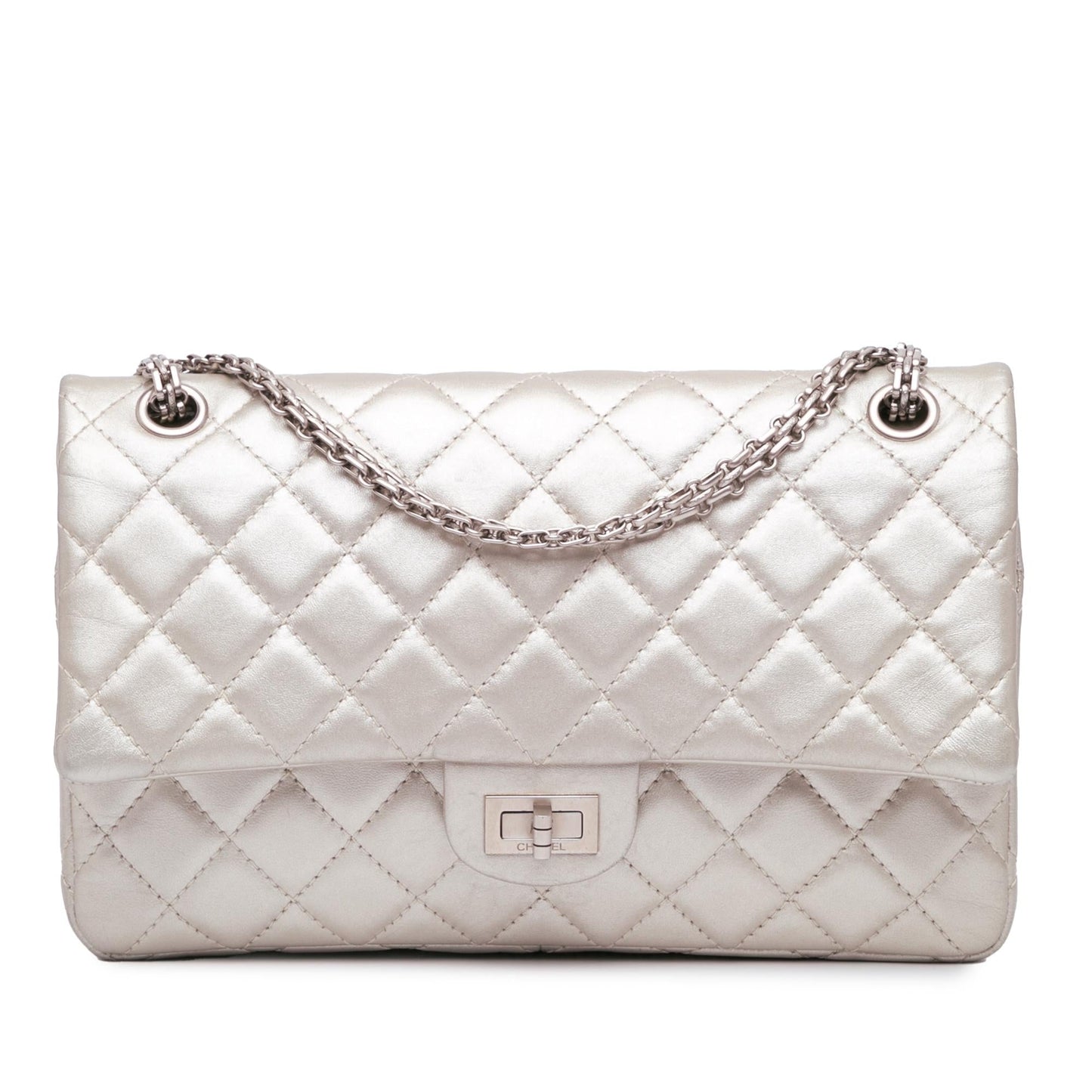 Chanel Reissue 2.55 Aged Calfskin Double Flap 226 Shoulder Bag