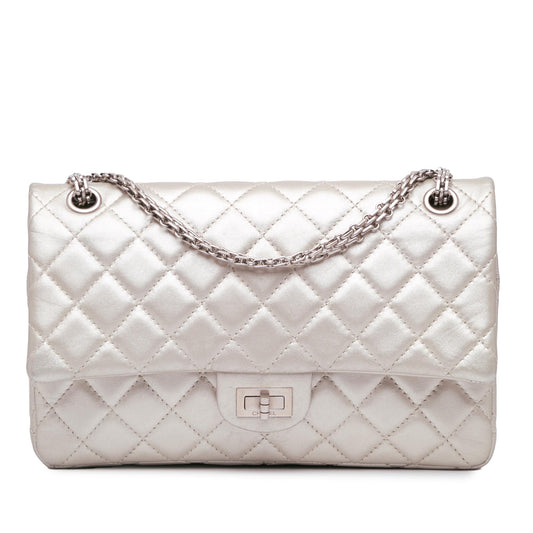 Chanel Reissue 2.55 Aged Calfskin Double Flap 226 Shoulder Bag