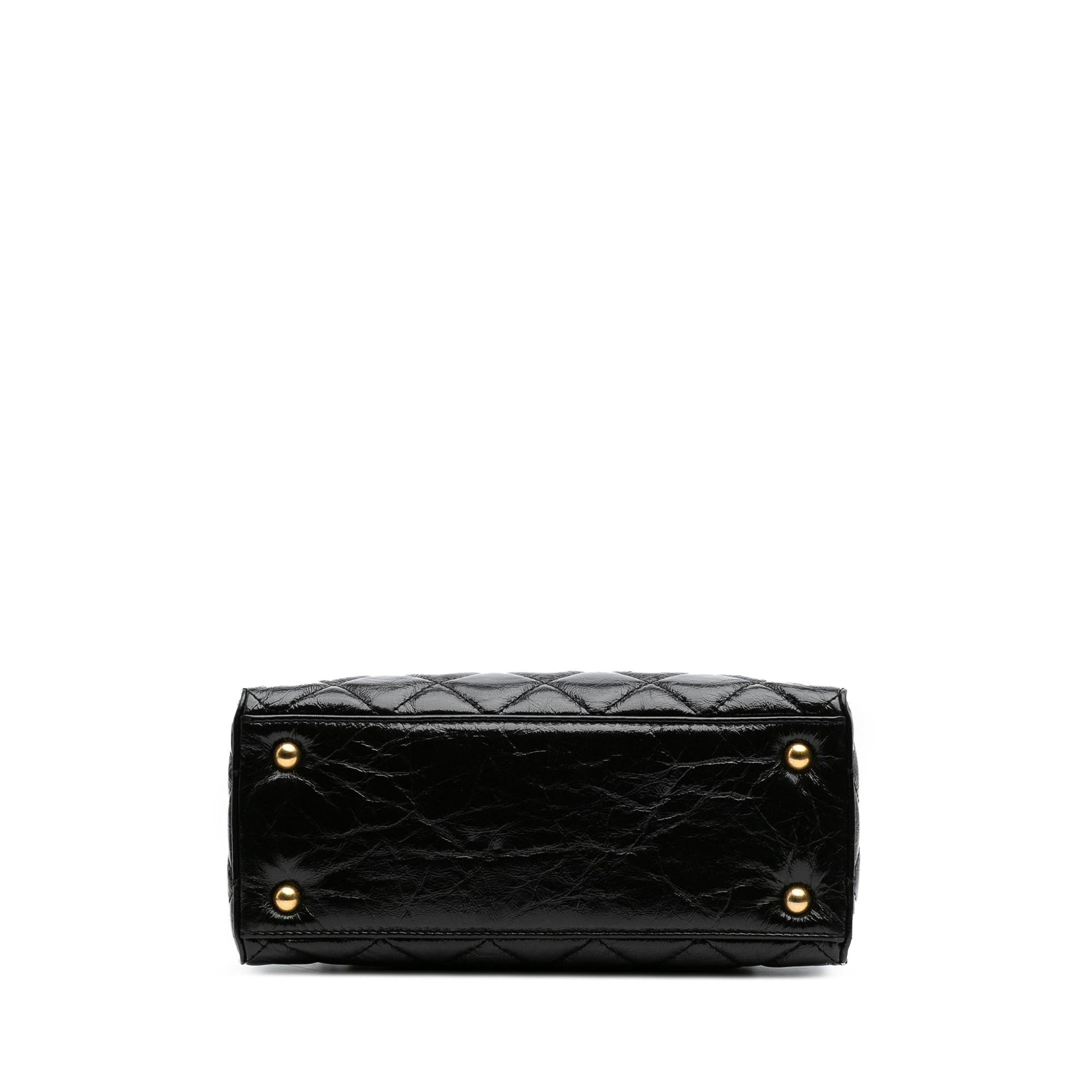 Chanel Reissue 2.55 Glazed Crackled Calfskin Shopping Bag