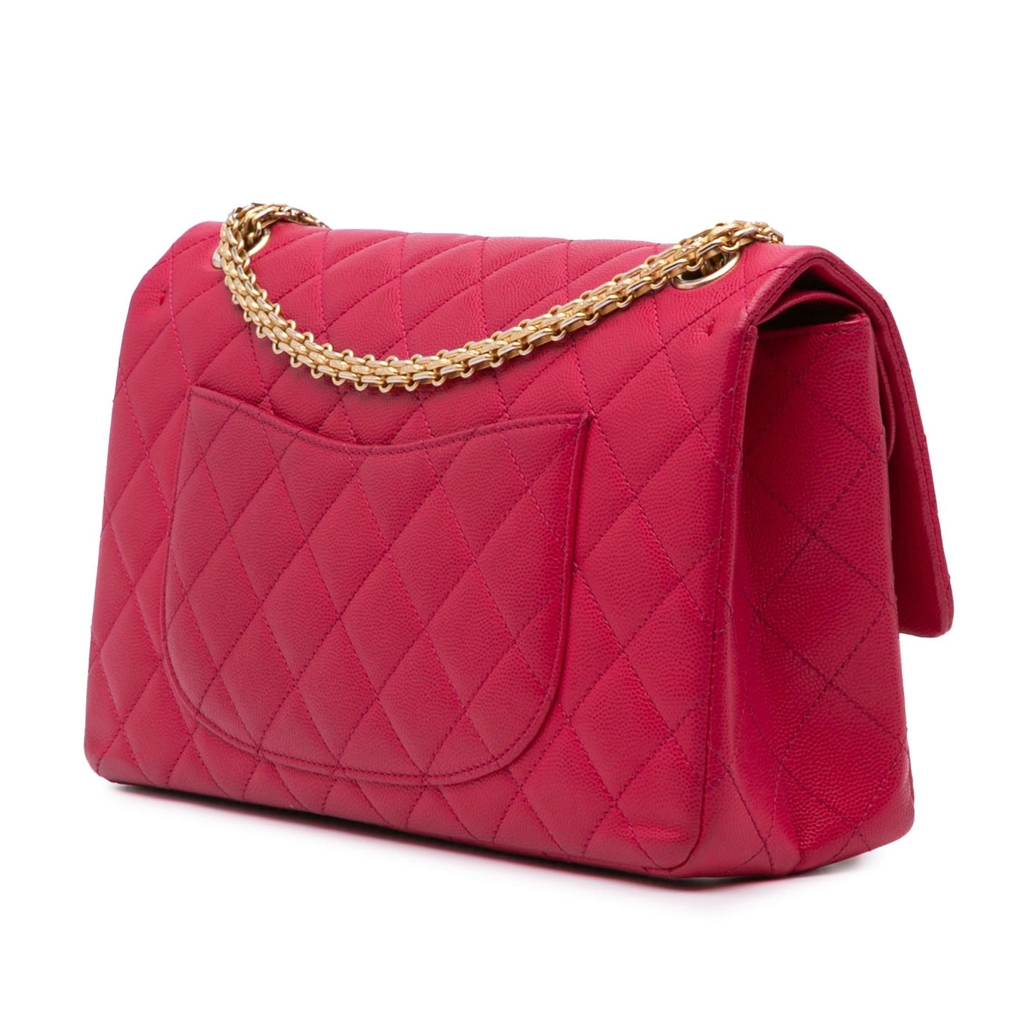 Chanel Reissue 2.55 Quilted Caviar Double Flap 226 Shoulder Bag