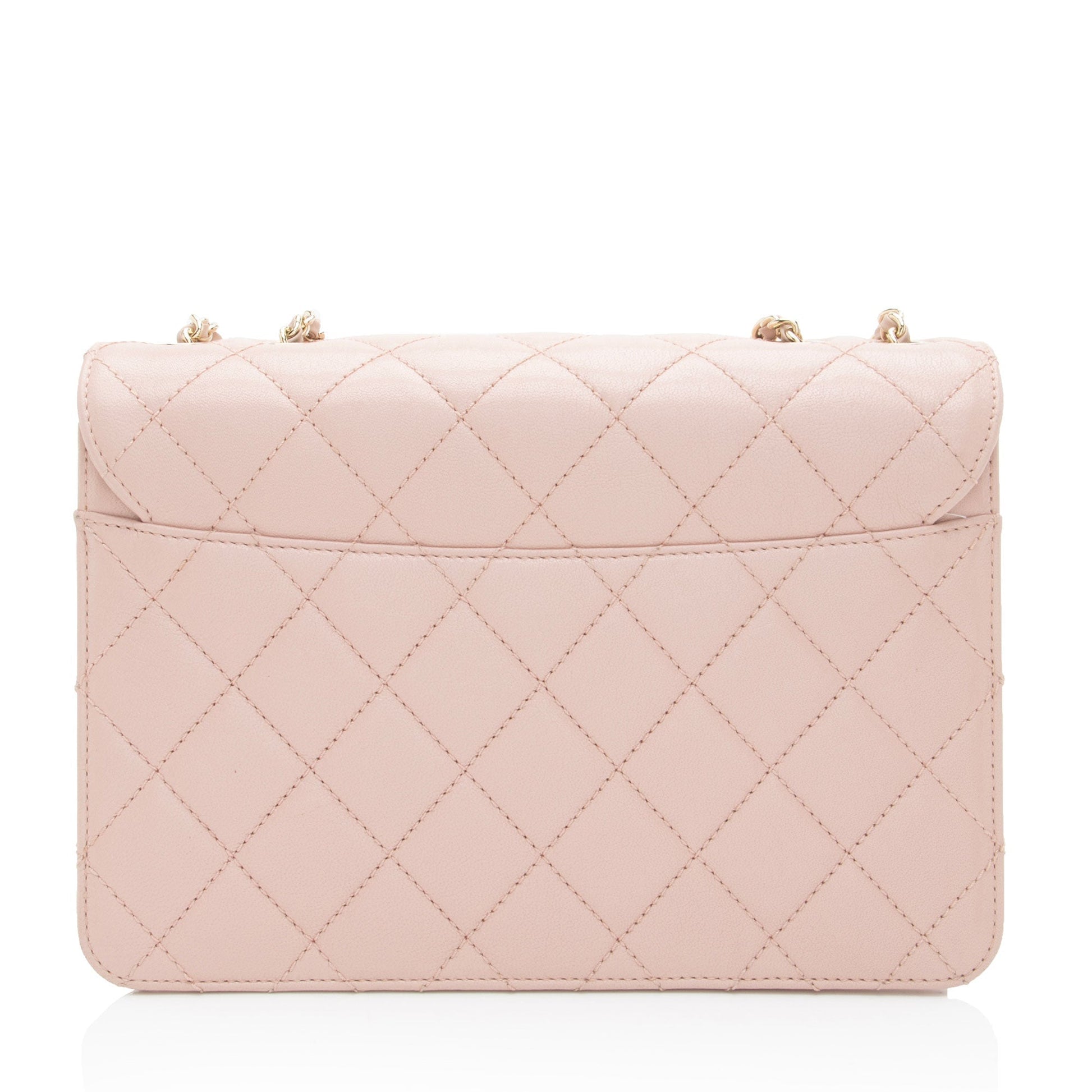 Chanel Sheepskin Beauty Lock Small Flap Bag