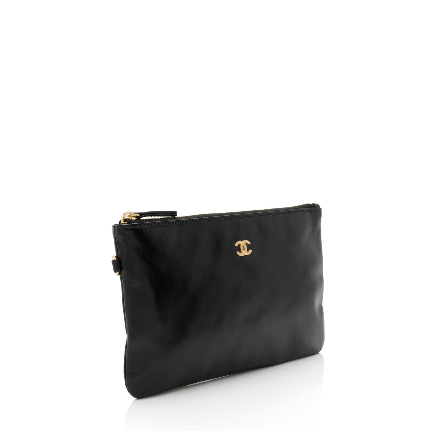 Chanel Shiny Calfskin Small Chanel 22 Pochette (SHF-6hE3ac) Clutch