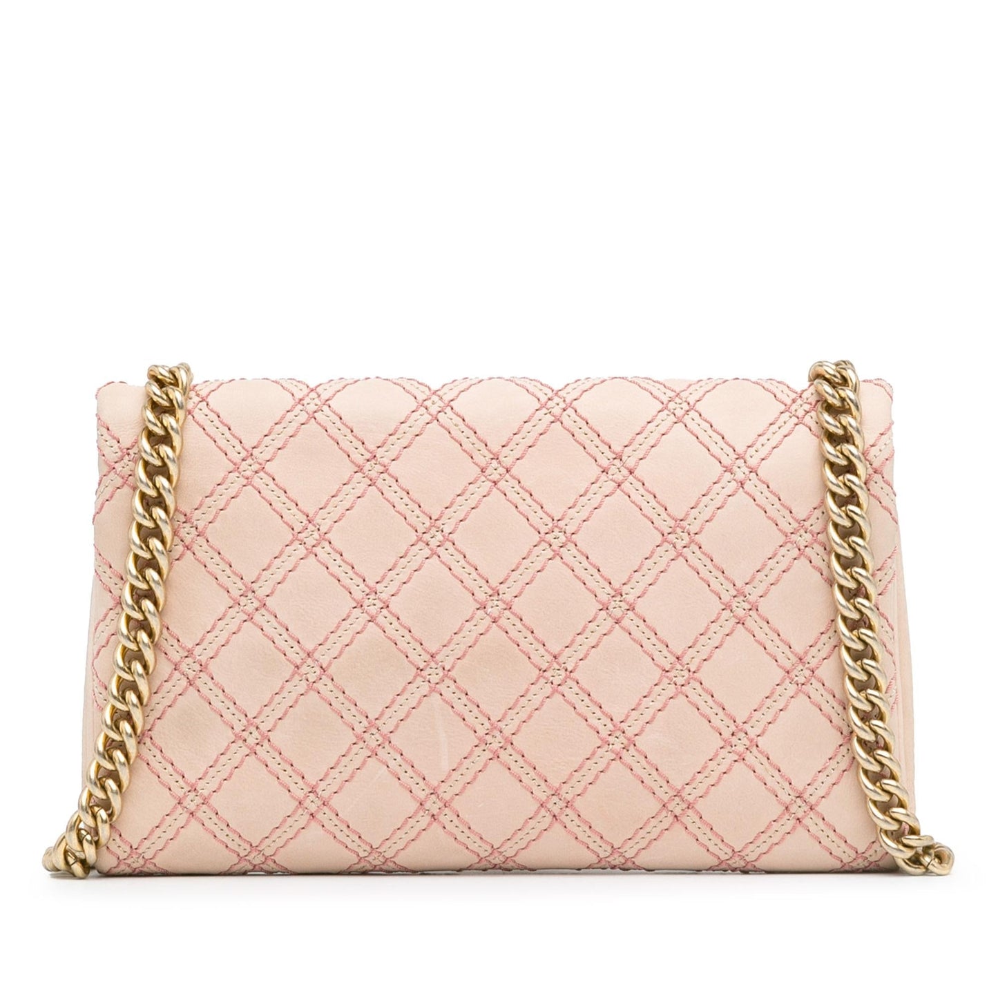 Chanel Small Calfskin Triple Stitched Flap (SHG-MqcPxP) Crossbody