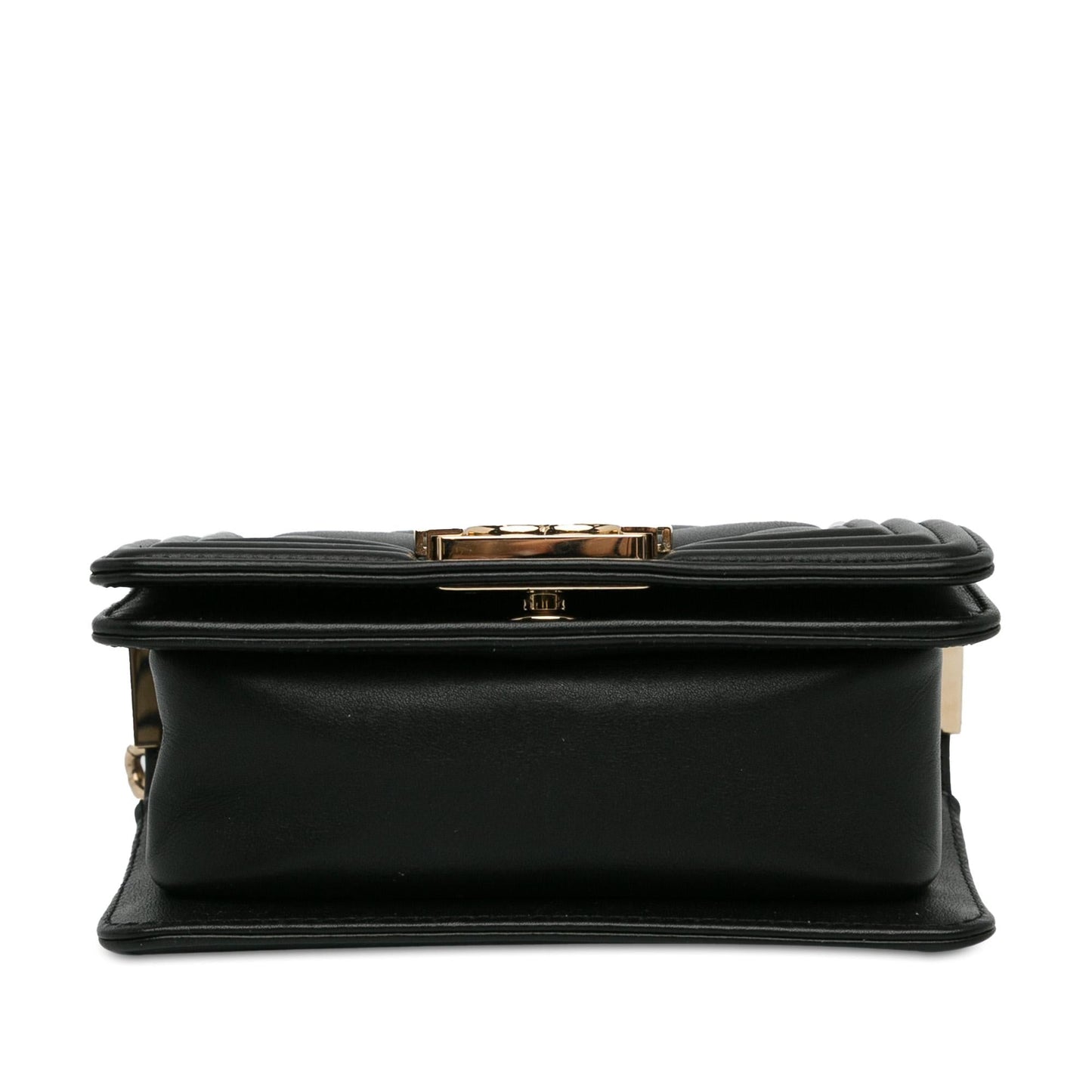 Chanel Small Chevron Boy Flap (SHG-PGXrMi) Crossbody