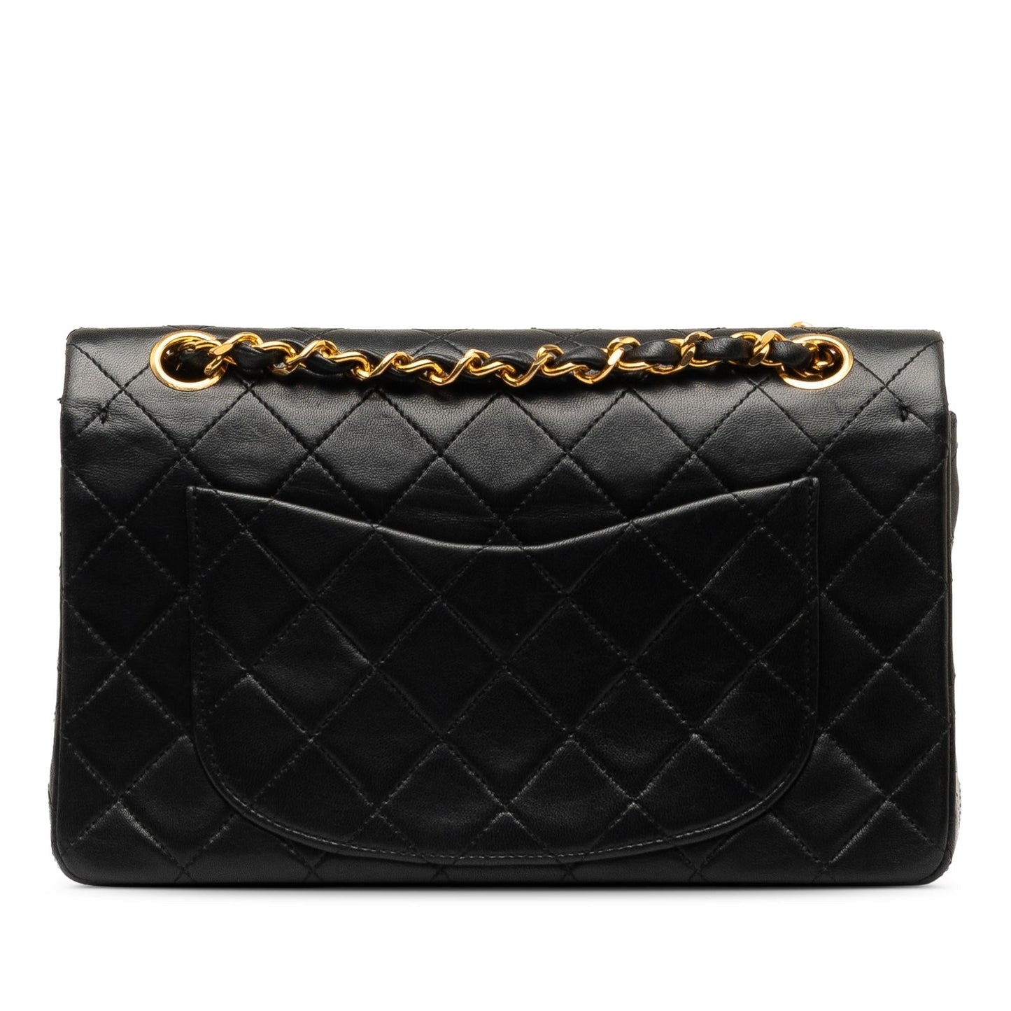 Chanel Small Classic Lambskin Double Flap (SHG-RTXYTz) Shoulder Bag