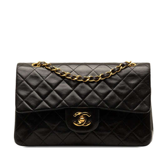 Chanel Small Classic Lambskin Double Flap (SHG-jUYNWc) Shoulder Bag