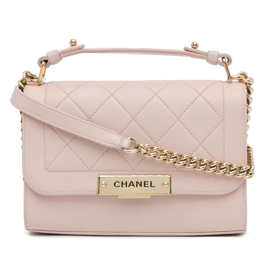 Chanel Small Label Click Flap (SHG-QnR6V5) Shoulder Bag