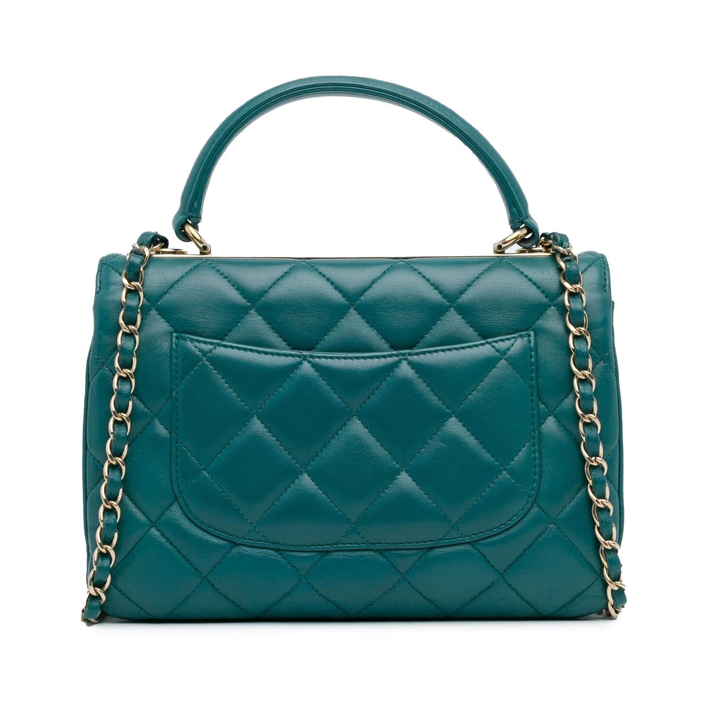 Chanel Small Lambskin Trendy CC Flap (SHG-TmfDUA) Shoulder Bag