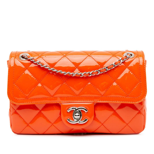 Chanel Small Patent Coco Shine Flap (SHG-uOk6MM) Crossbody