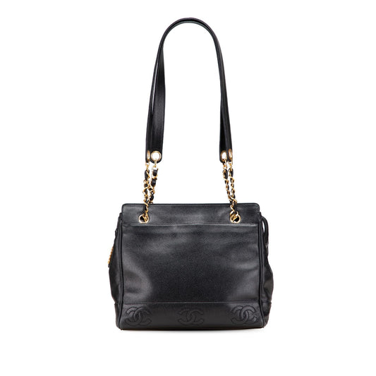 Chanel Triple CC Caviar Shoulder Bag