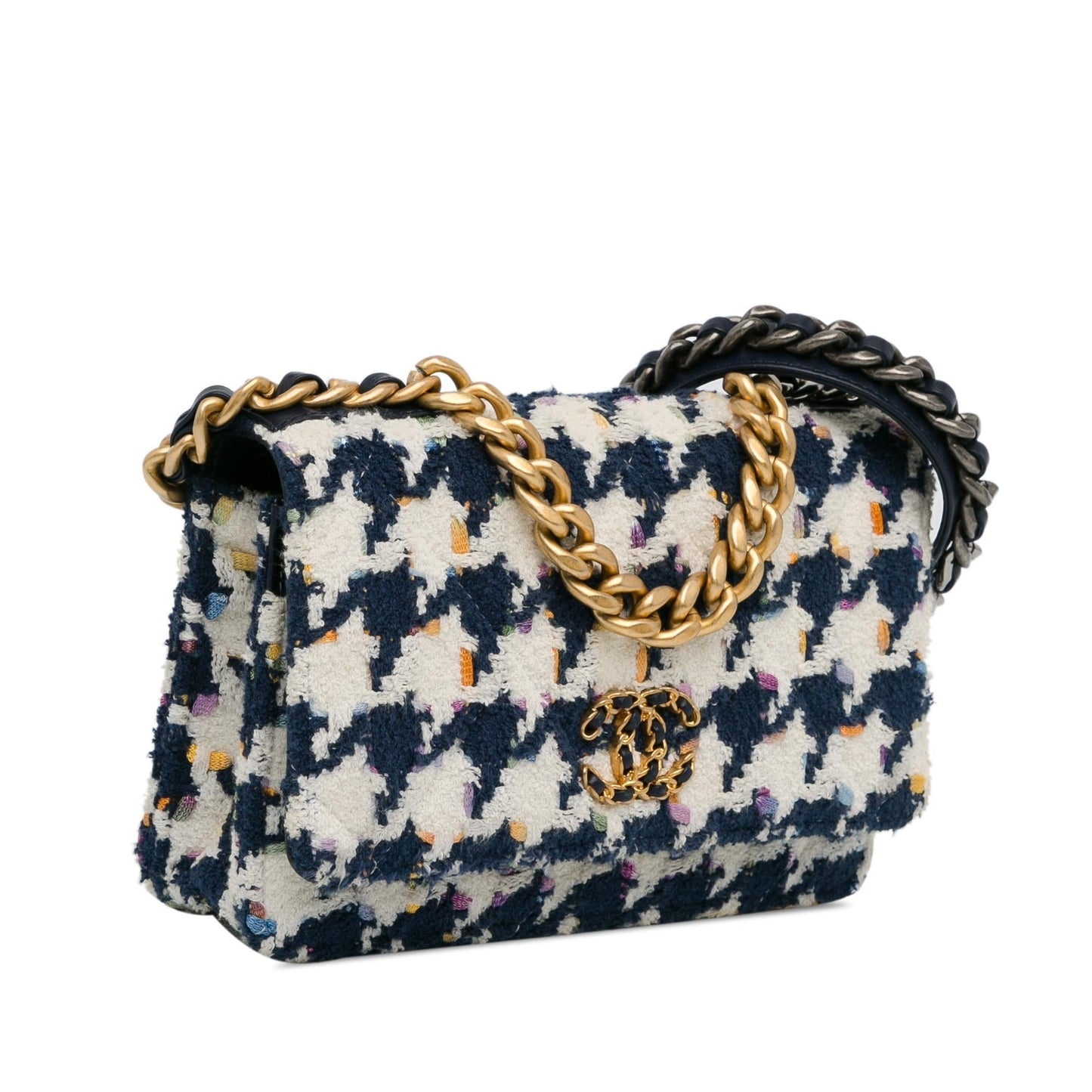Chanel Tweed 19 Wallet On Chain (SHG-8IhucE) Crossbody