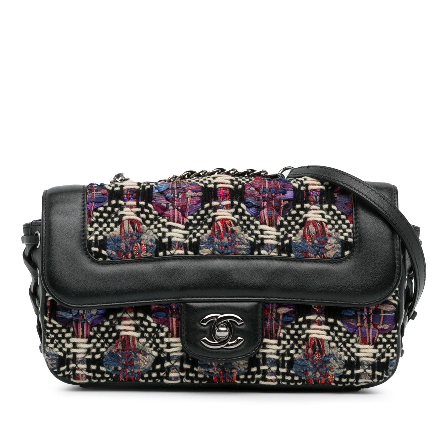 Chanel Tweed Coco Corset Flap (SHG-aHwuBO) Crossbody