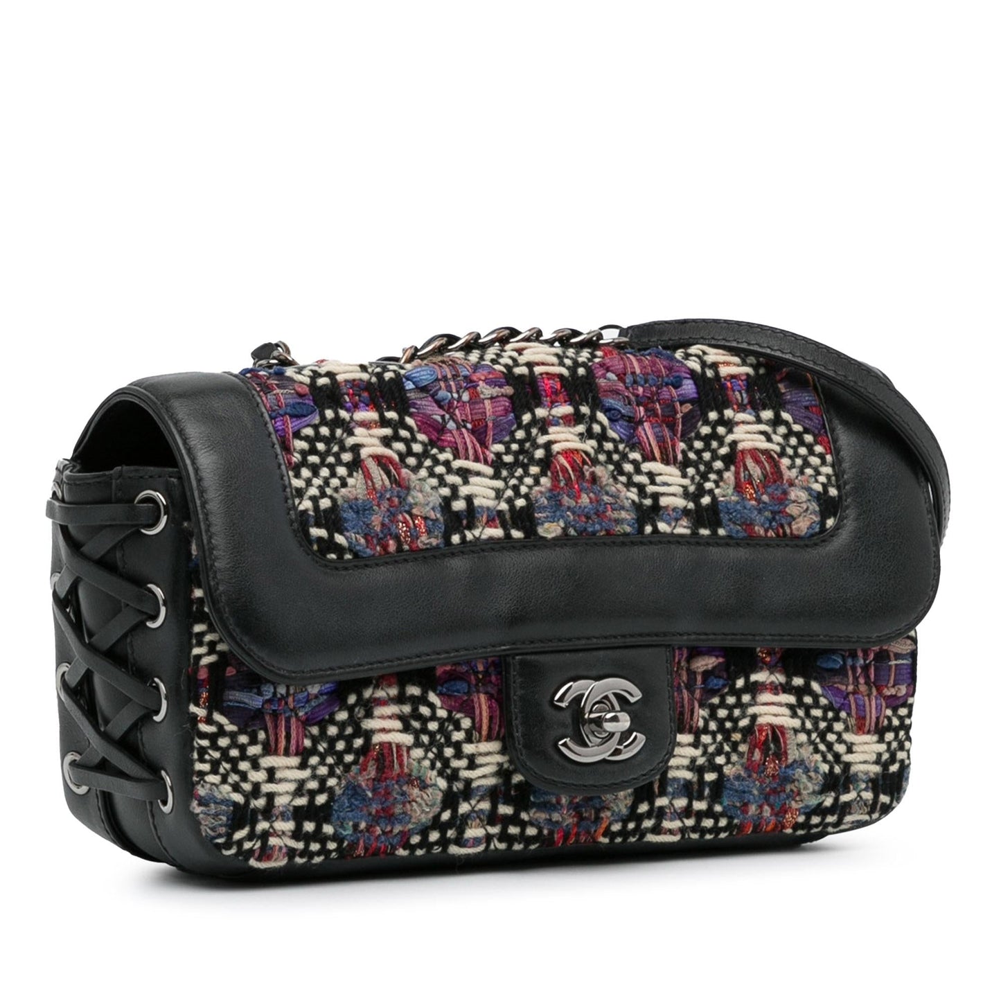 Chanel Tweed Coco Corset Flap (SHG-aHwuBO) Crossbody