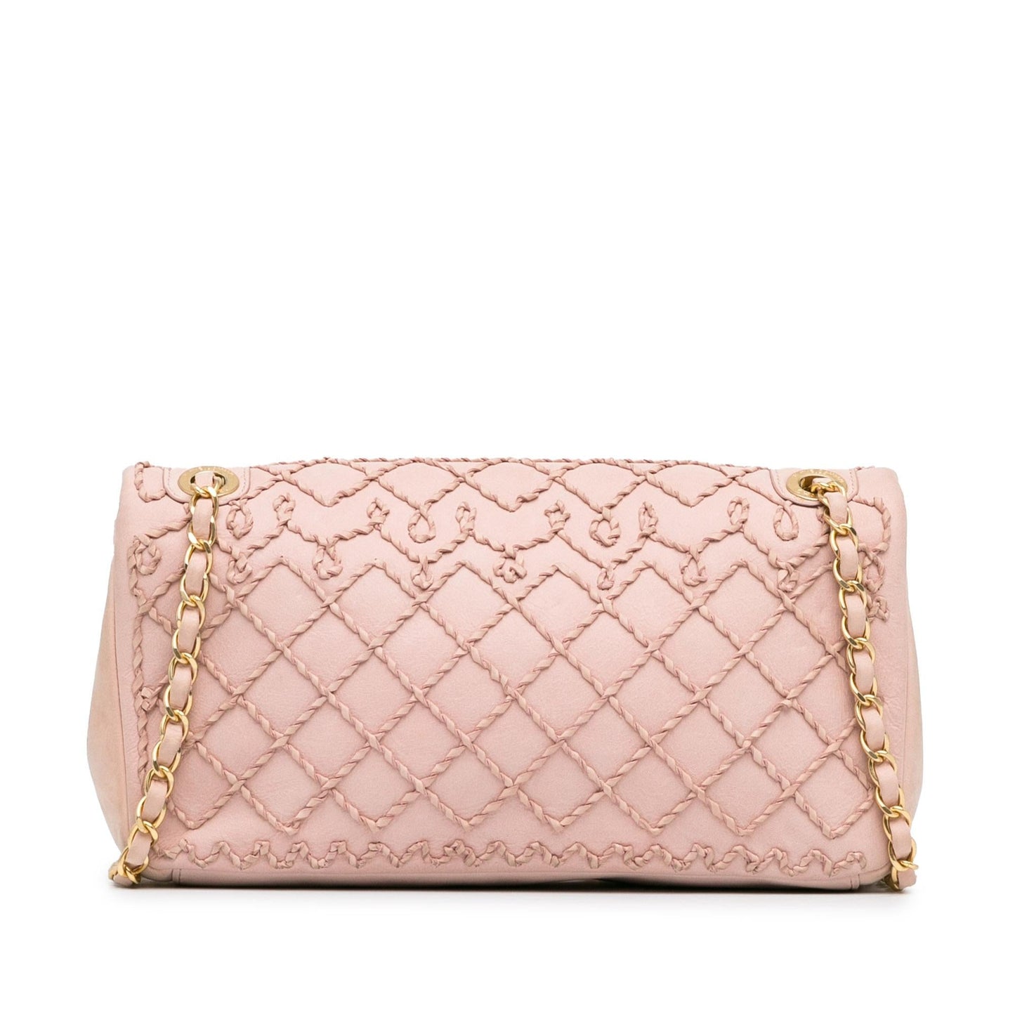 Chanel Twist Quilted Heart Flap (SHG-uZx9EN) Crossbody