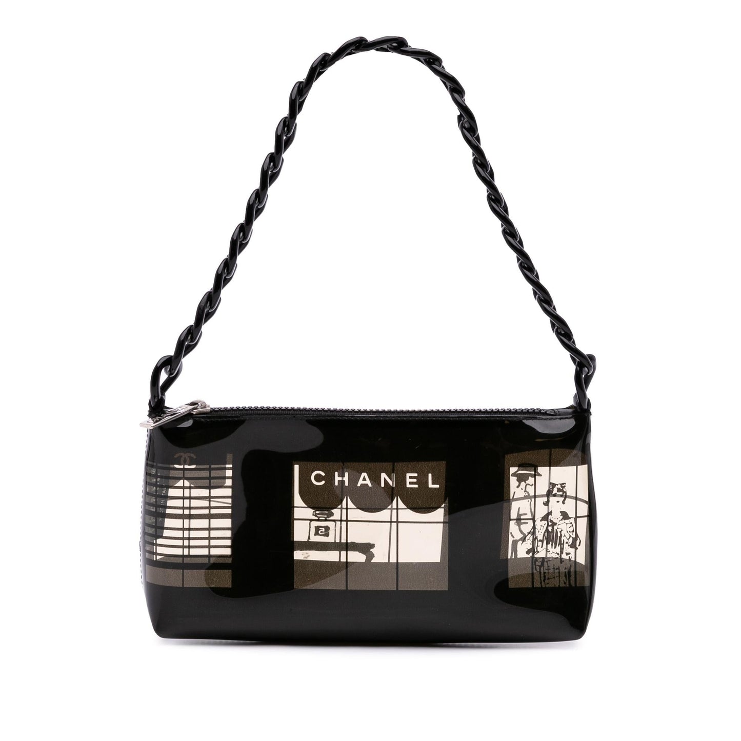 Chanel Vinyl Coco Window Pochette