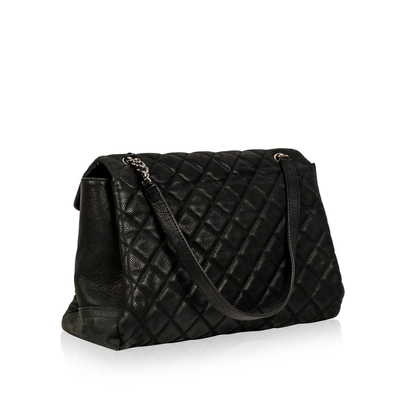 Chanel Accordion Shoulder Bag - Matte Caviar