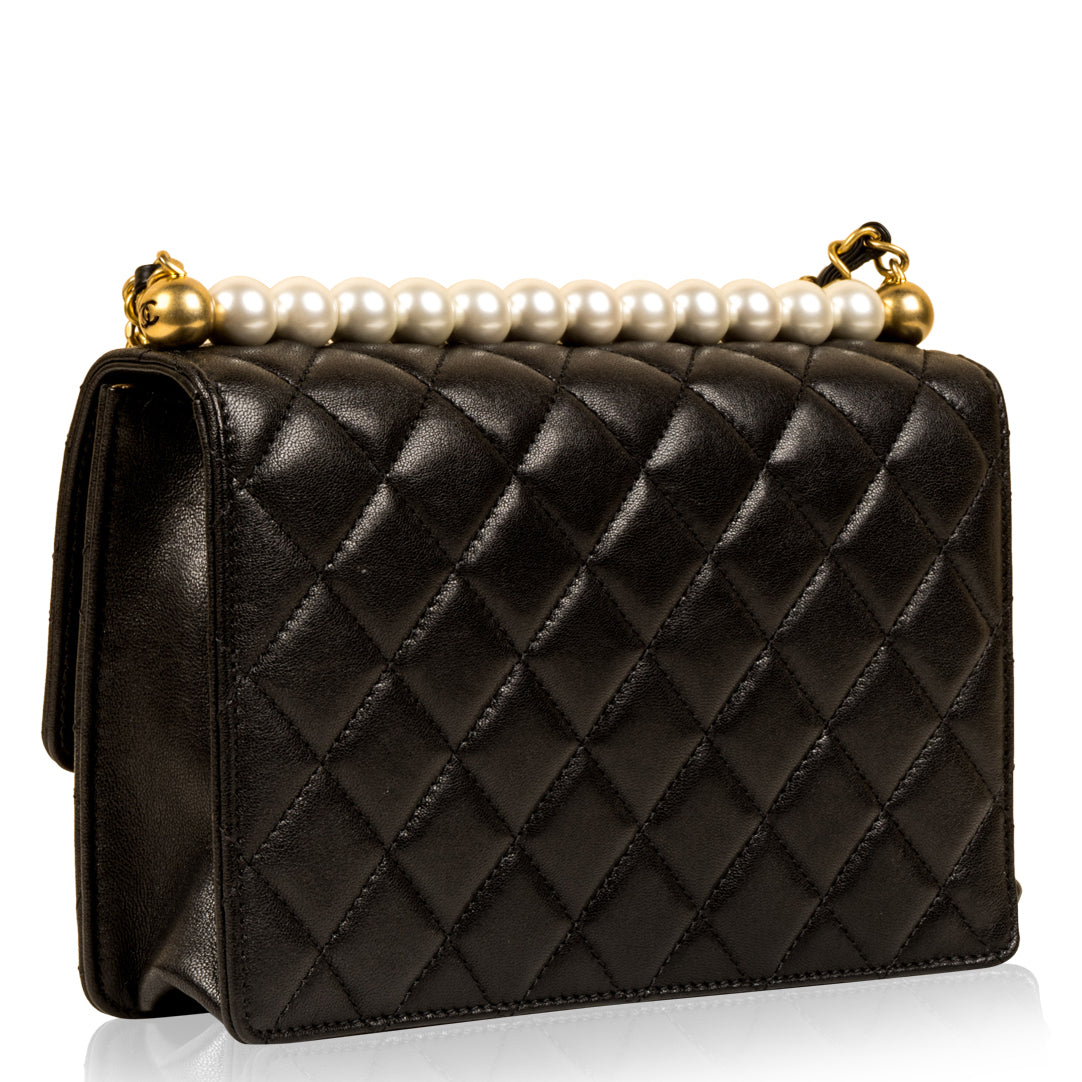 Chanel Pearl Flap Bag