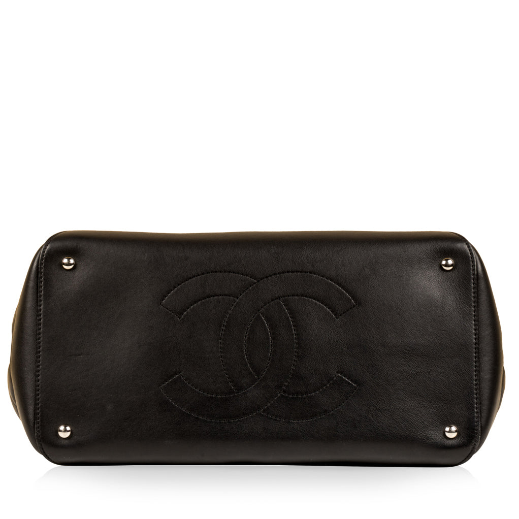Chanel Quilted Shopping Tote