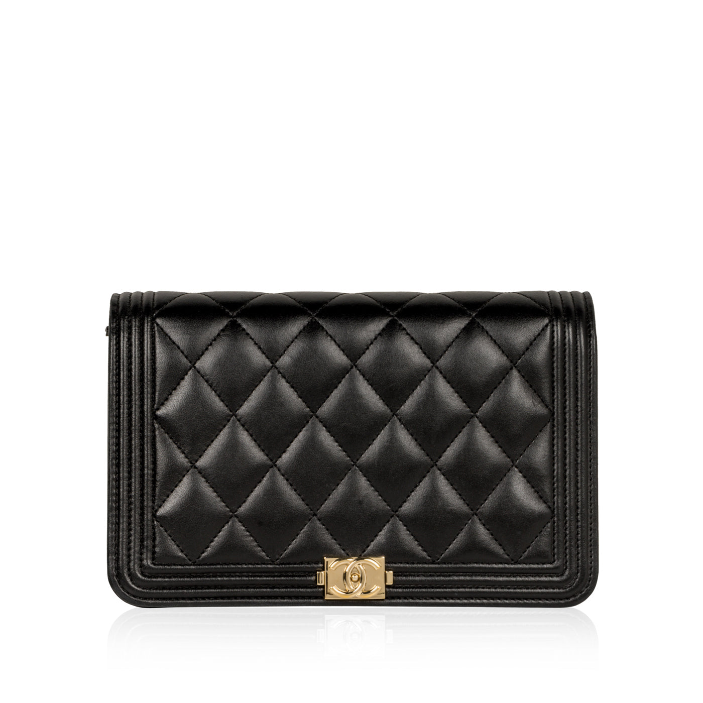 Chanel Boy Wallet on Chain
