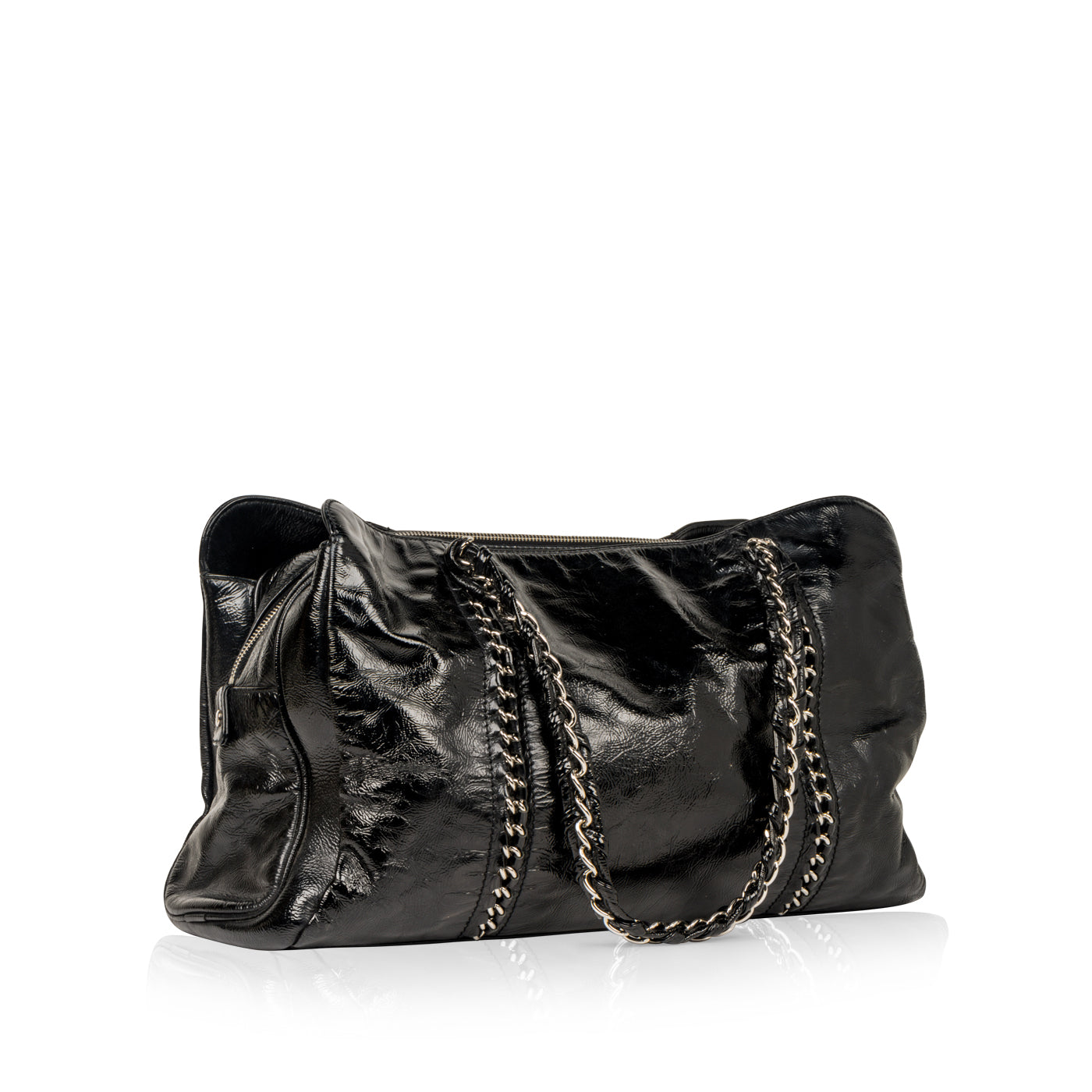 Chanel East West Patent Tote