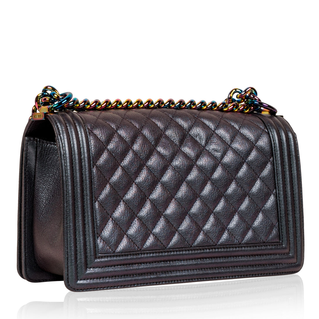 Chanel Iridescent Boy Bag - Medium