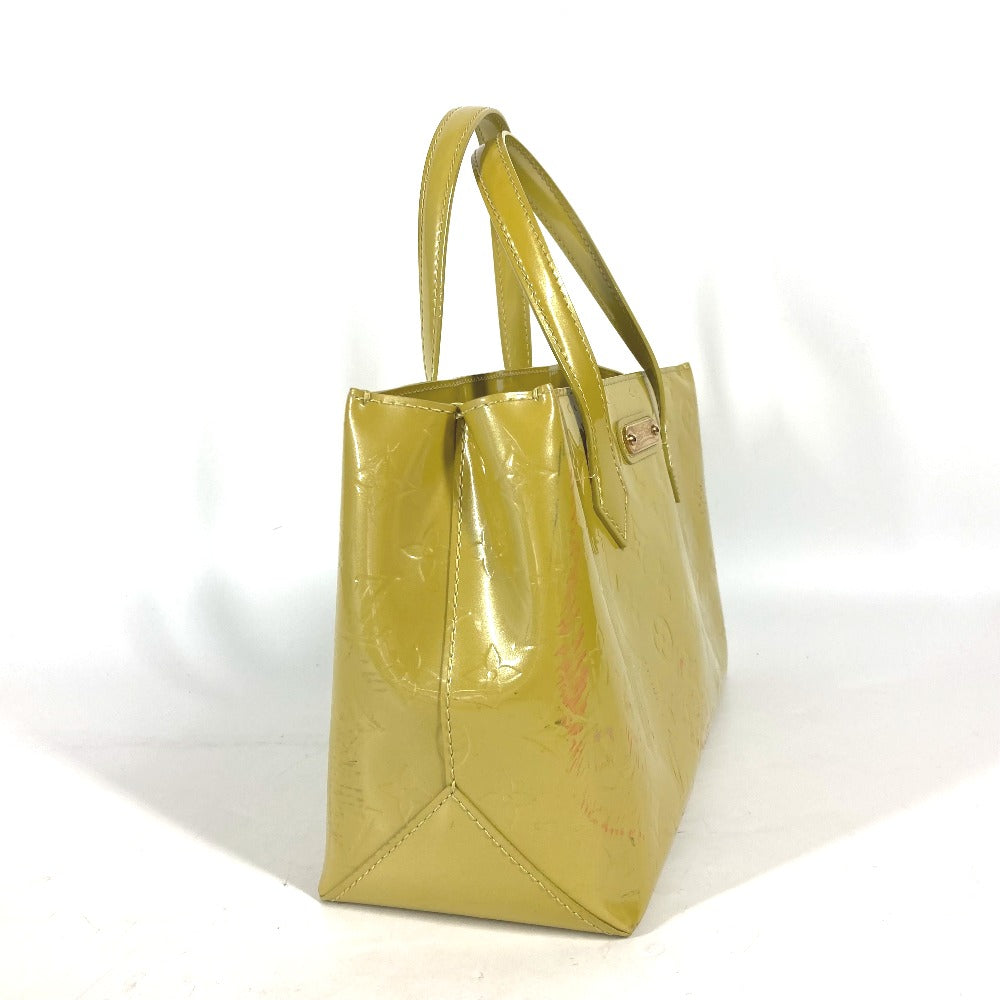 LOUIS VUITTON Handbag Monogram Vernis Canvas yellow Monogram Vernis Wilshire PM